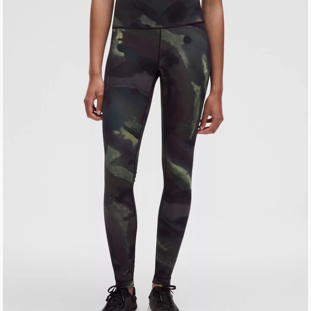 Lululemon wunder under High-Rise Leggings - ink islands burnside camo